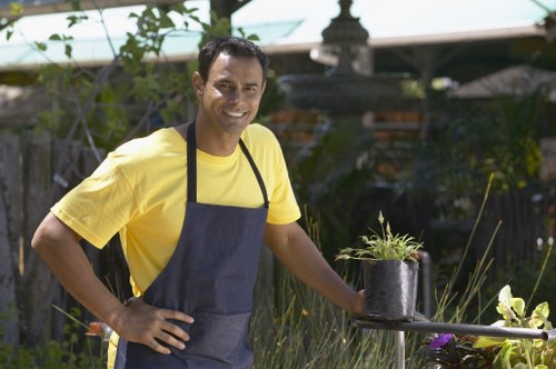 Low-maintenance soft landscaping design in Plaistow